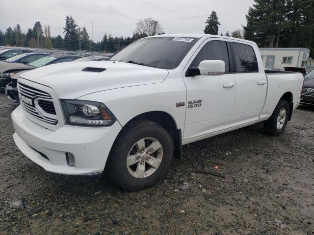 RAM 1500 SPORT 2018 white  gas 1C6RR7UT9JS245502 photo #1