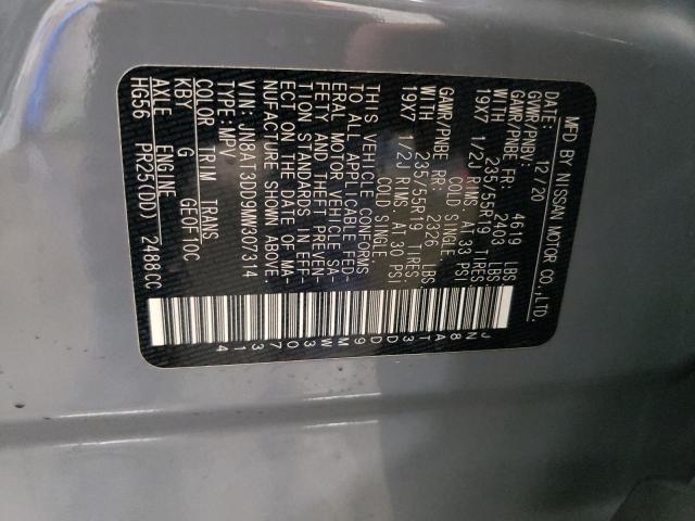 2021 NISSAN ROGUE PLAT - JN8AT3DD9MW307314