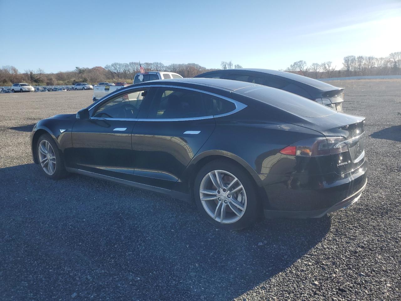 Lot #2991350354 2014 TESLA MODEL S 60