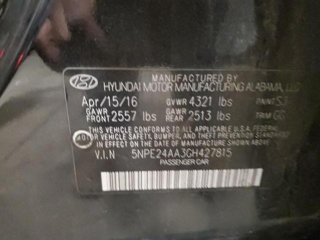 2016 HYUNDAI SONATA ECO - 5NPE24AA3GH427815
