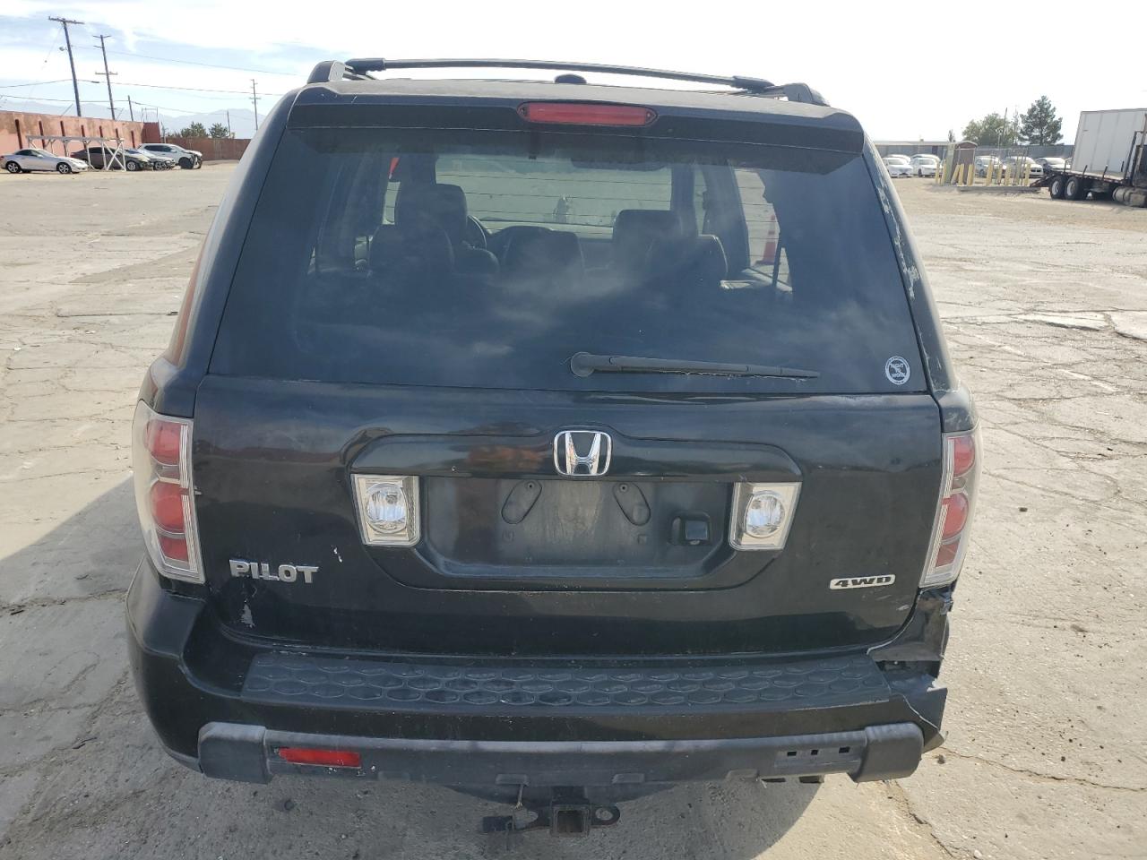 Lot #2970226285 2007 HONDA PILOT EXL