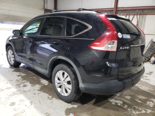 HONDA CR-V EXL 2013 black  gas 2HKRM4H78DH683384 photo #3