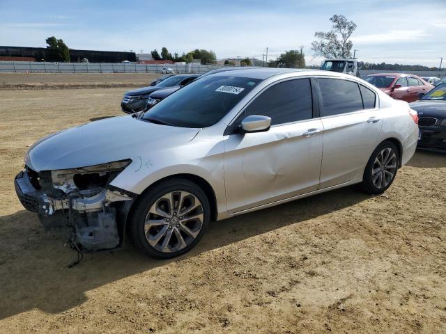 HONDA ACCORD SPO 2015 silver  gas 1HGCR2F57FA095064 photo #1