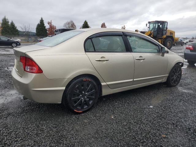 HONDA CIVIC LX 2008 gold  gas 1HGFA16578L111513 photo #4