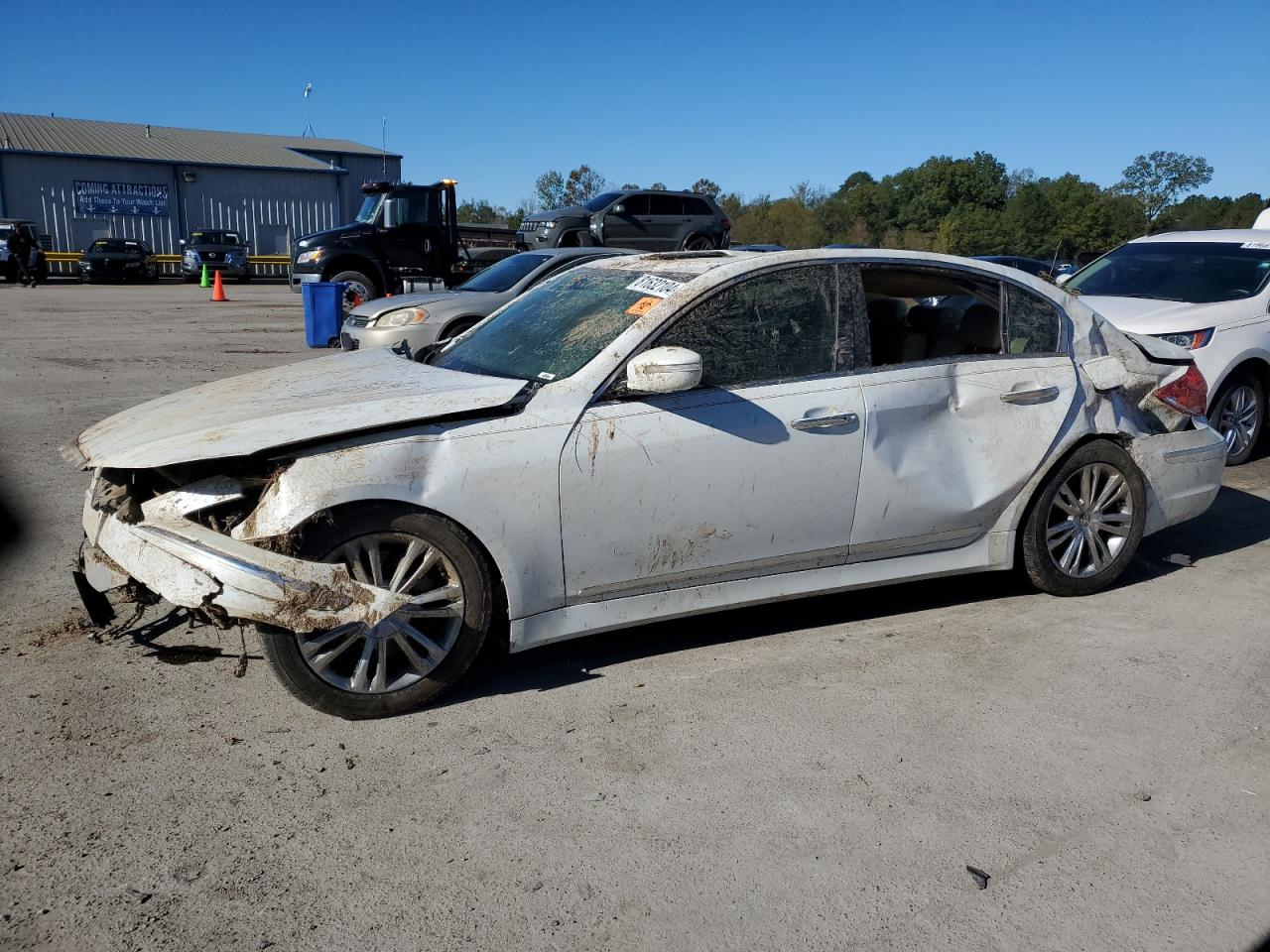 Lot #3028514930 2012 HYUNDAI GENESIS 5.