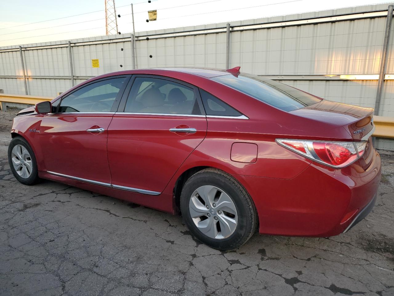 Lot #3020971840 2014 HYUNDAI SONATA HYB