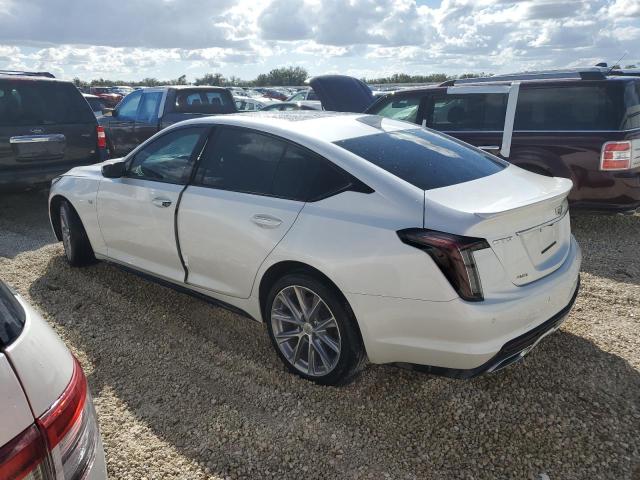 CADILLAC CT5 SPORT 2020 white  gas 1G6DU5RK0L0122369 photo #3