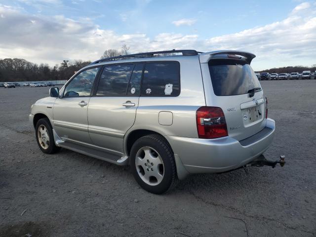 TOYOTA HIGHLANDER 2006 silver  gas JTEEP21A760141639 photo #3