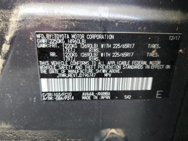 2018 TOYOTA RAV4 HV LE - JTMRJREV1JD196747