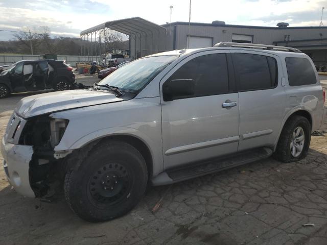 NISSAN ARMADA SV 2015 silver  gas 5N1AA0ND8FN607445 photo #1