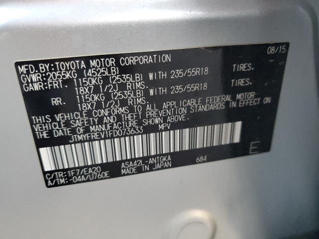 2015 TOYOTA RAV4 LIMIT - JTMYFREV1FD073633