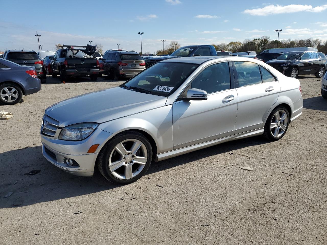 Lot #3006636453 2010 MERCEDES-BENZ C 300 4MAT