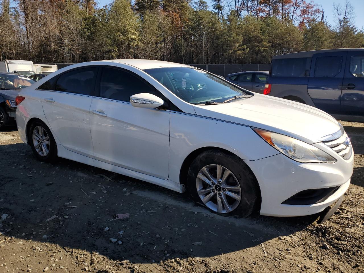 Lot #3022951360 2014 HYUNDAI SONATA GLS