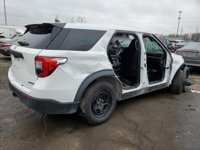 FORD EXPLORER P 2022 white  gas 1FM5K8ABXNGA01522 photo #4