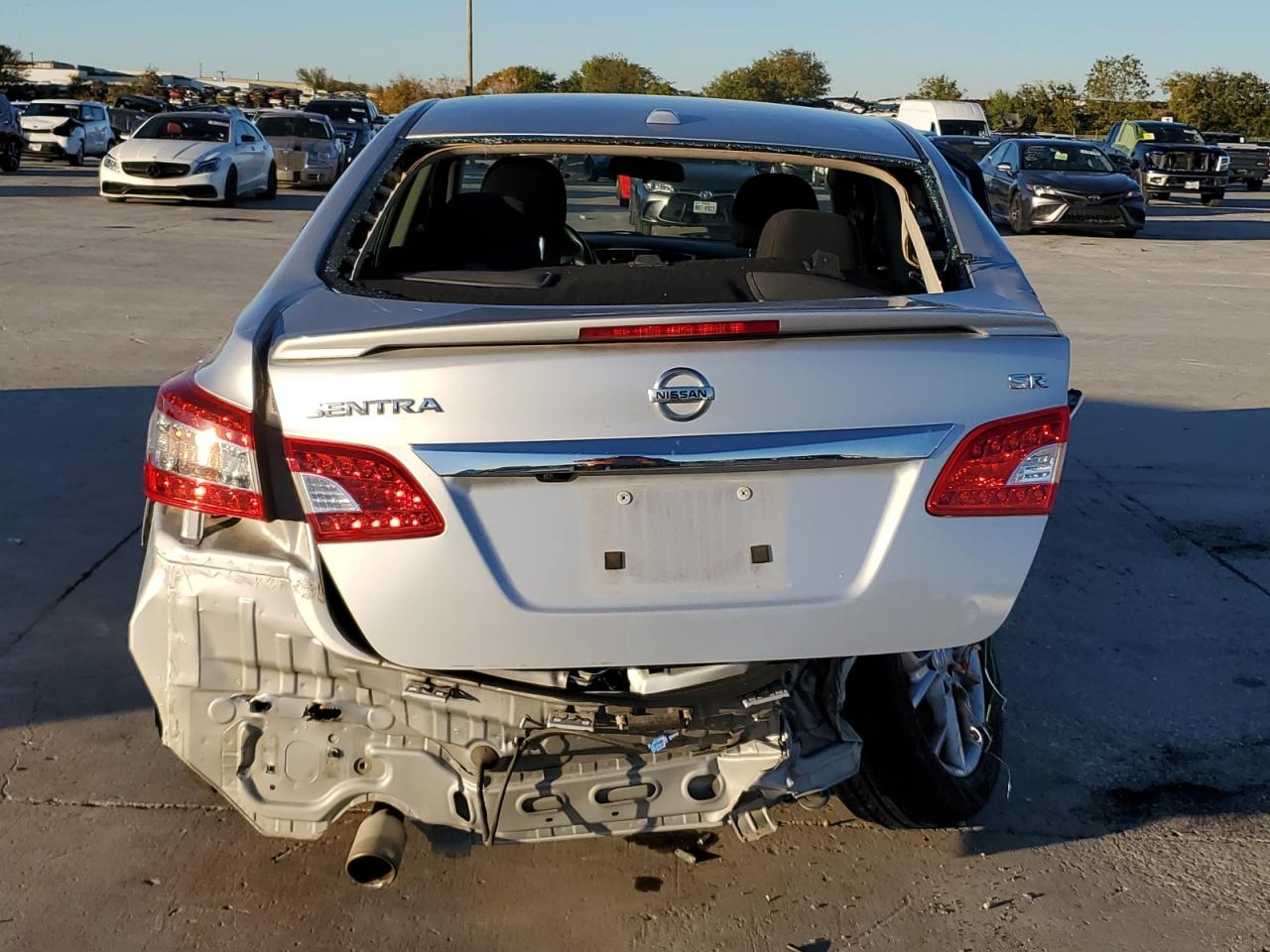 Lot #3023318245 2015 NISSAN SENTRA S