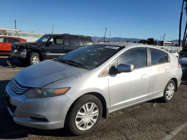 HONDA INSIGHT LX 2010 silver hatchbac hybrid engine JHMZE2H59AS022832 photo #1