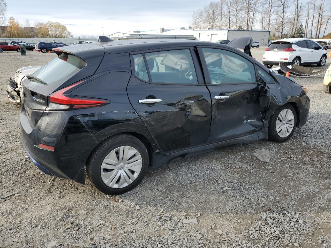 Lot #2962503803 2018 NISSAN LEAF S