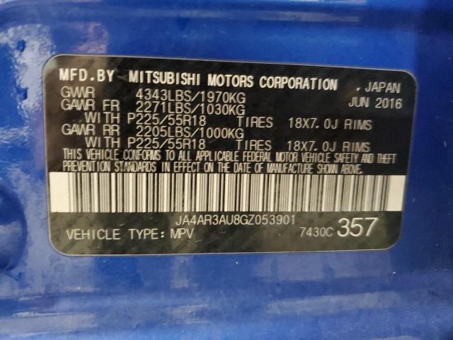 2016 MITSUBISHI OUTLANDER - JA4AR3AU8GZ053901