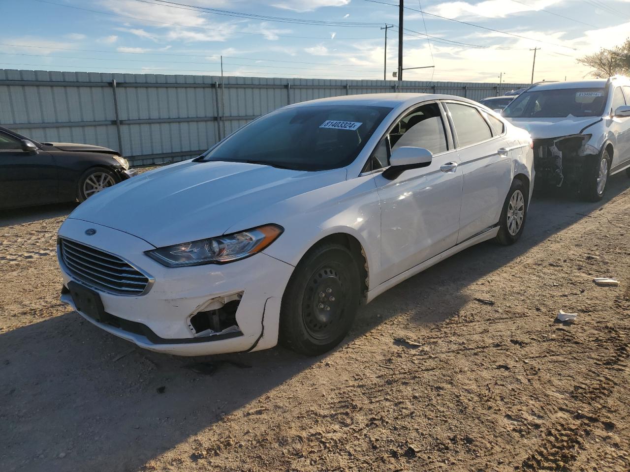 Lot #3020552188 2019 FORD FUSION S