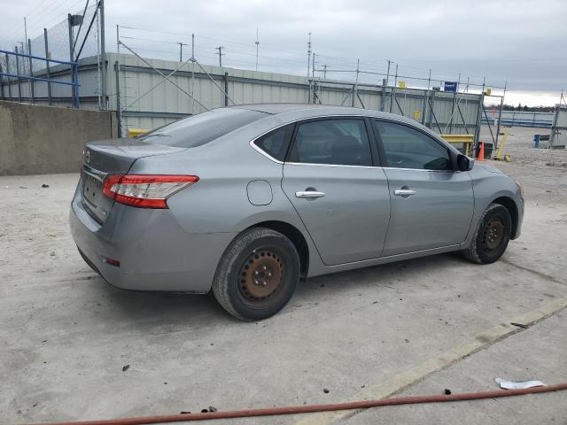 NISSAN SENTRA S 2014 gray  gas 3N1AB7AP6EL684357 photo #4