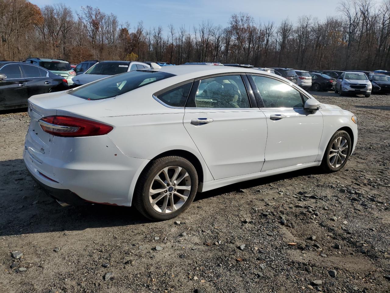 Lot #2988692439 2019 FORD FUSION SE