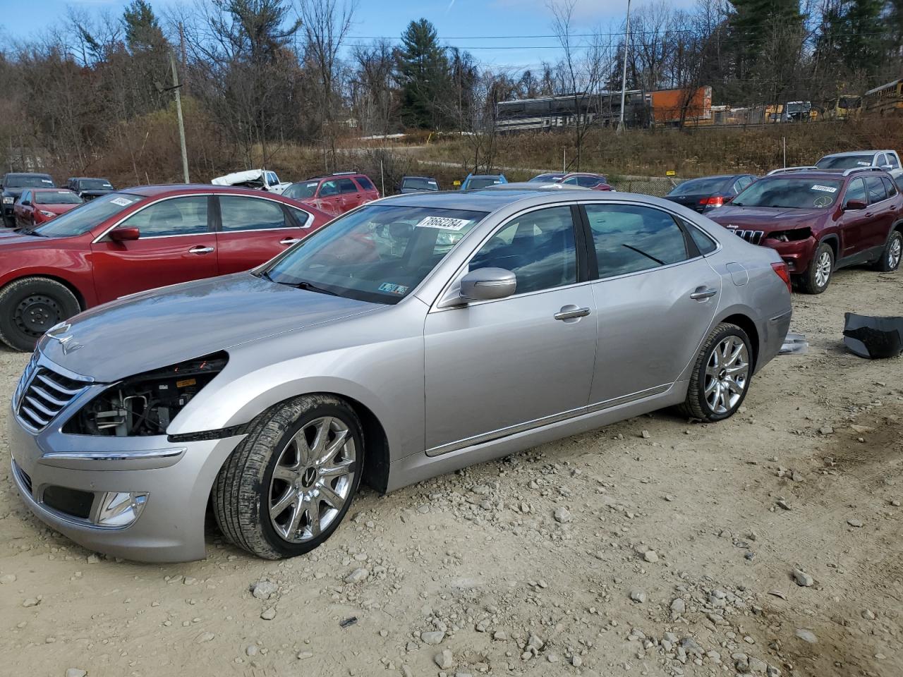 Lot #2991732253 2013 HYUNDAI EQUUS SIGN