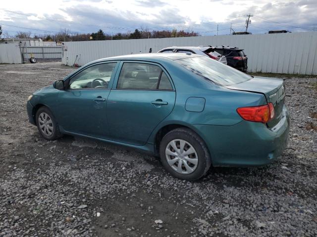 TOYOTA COROLLA BA 2010 turquoise  gas 2T1BU4EE0AC312867 photo #3