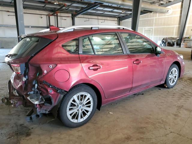 SUBARU IMPREZA PR 2018 red  gas 4S3GTAD65J3737656 photo #4