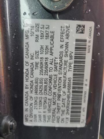 2018 HONDA CR-V EXL - 2HKRW2H85JH688545
