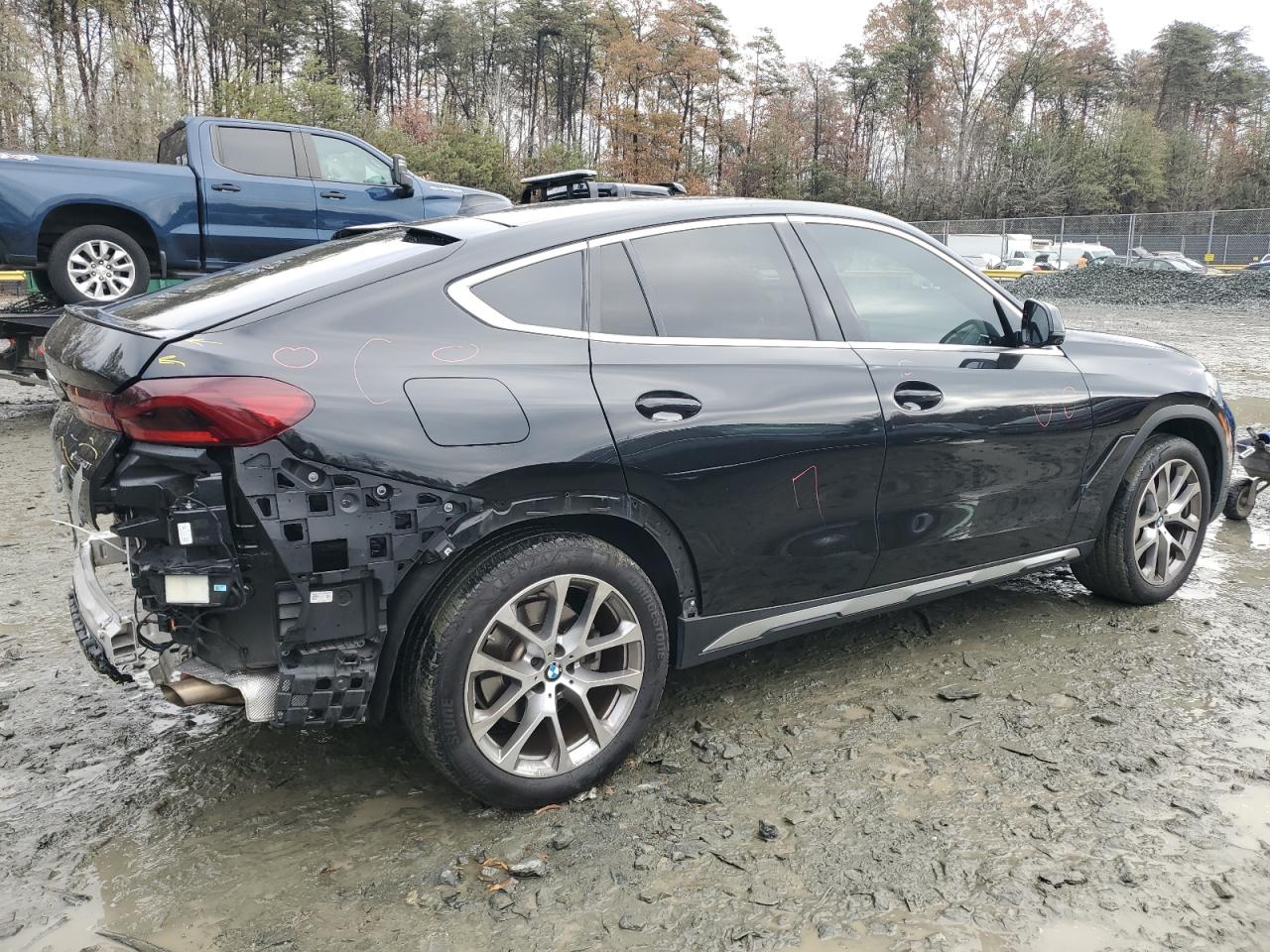 Lot #3022951325 2021 BMW X6 XDRIVE4