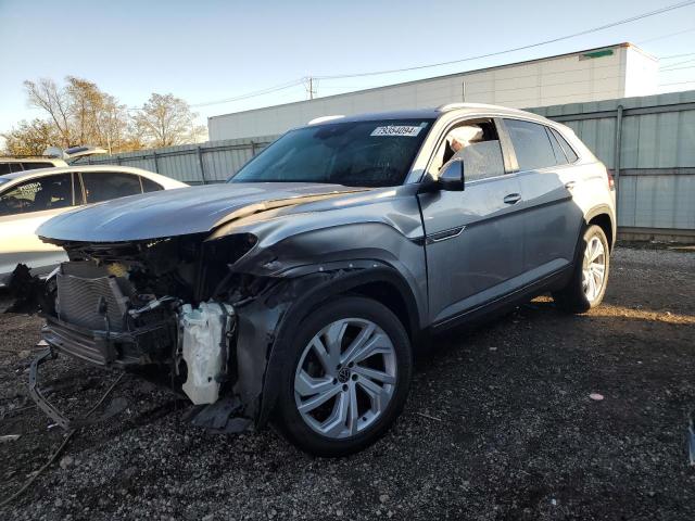 VOLKSWAGEN ATLAS CROS 2020 silver  gas 1V2ME2CA6LC211224 photo #1