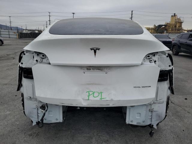 VIN 7SAYGAEE8NF341506 2022 TESLA MODEL Y no.6