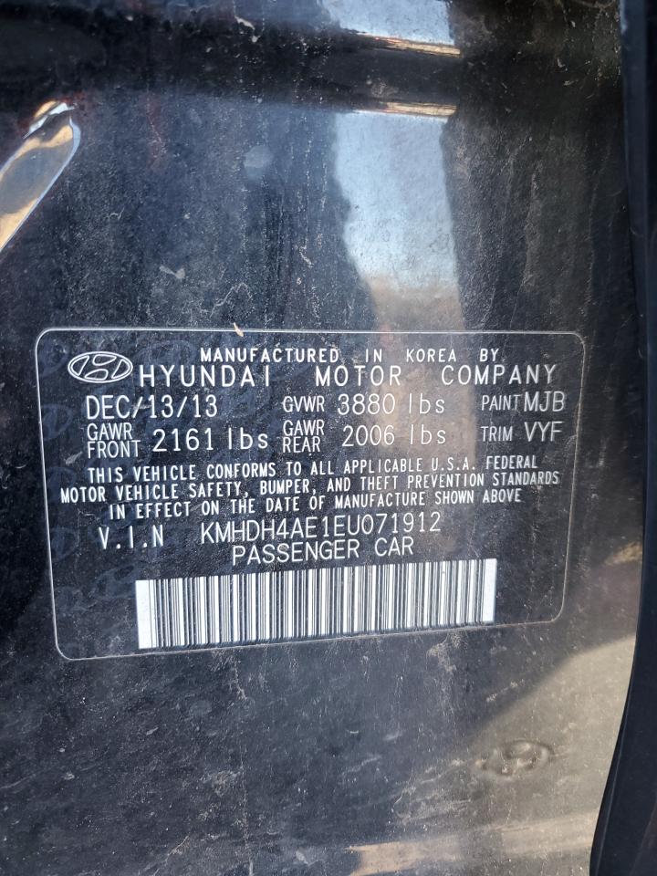 Hyundai Elantra se 2014