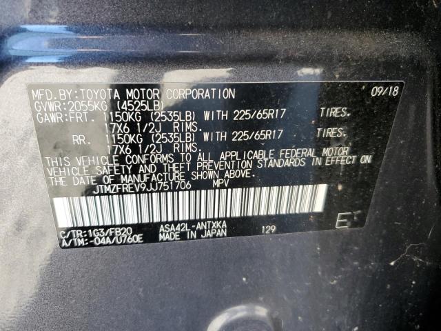 2018 TOYOTA RAV4 LE - JTMZFREV9JJ751706