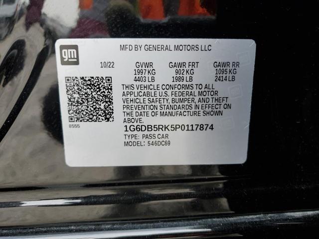 VIN 1G6DB5RK5P0117874 2023 CADILLAC CT4 no.12