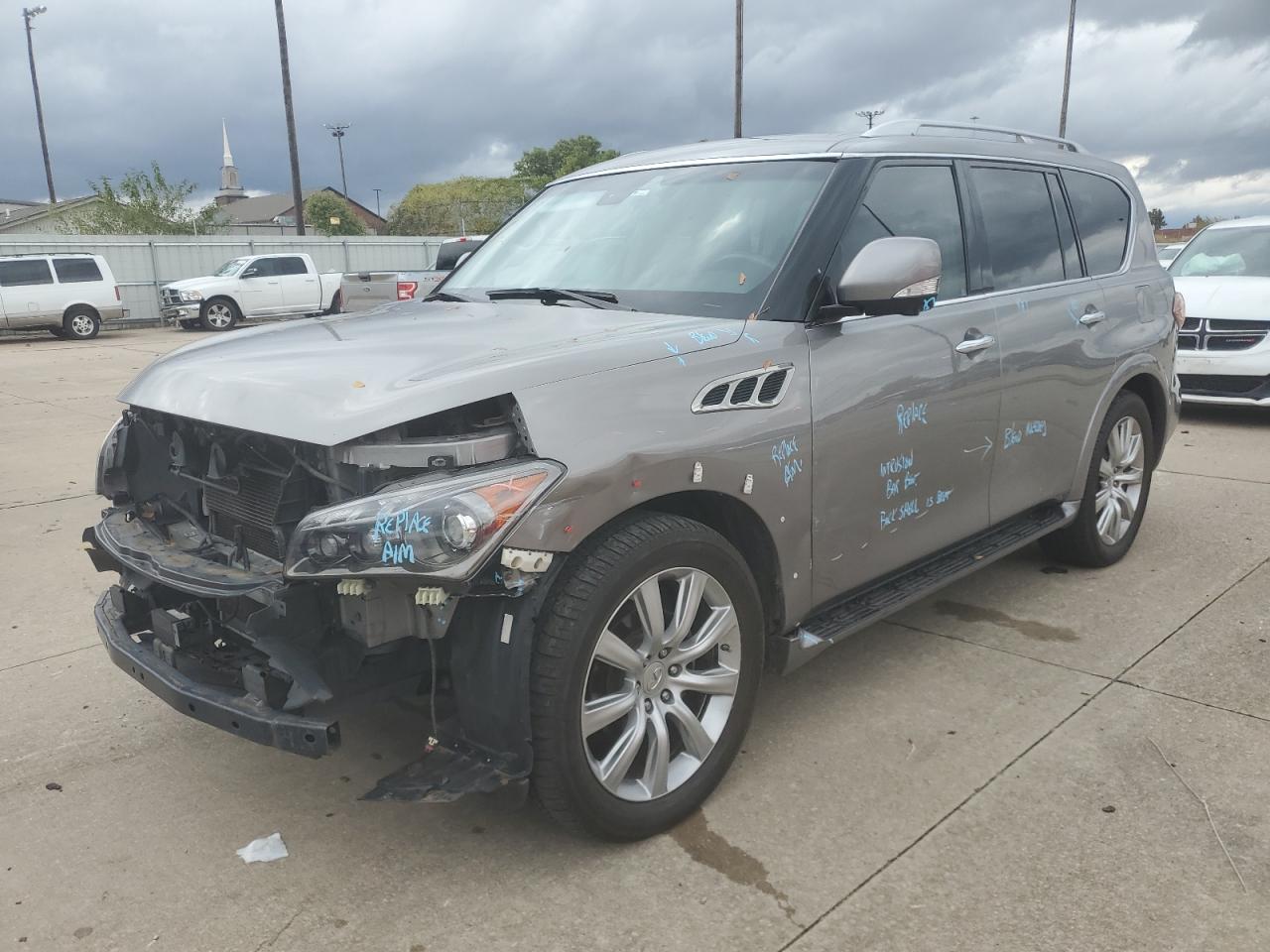 Lot #3006810556 2012 INFINITI QX56