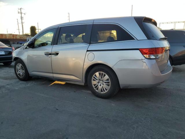 HONDA ODYSSEY LX 2015 silver  gas 5FNRL5H29FB055591 photo #3