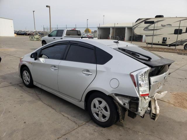 TOYOTA PRIUS 2010 silver  hybrid engine JTDKN3DU3A0238855 photo #3