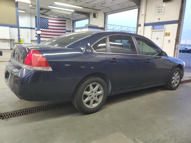 CHEVROLET IMPALA LS 2008 blue  flexible fuel 2G1WB58K281297255 photo #4