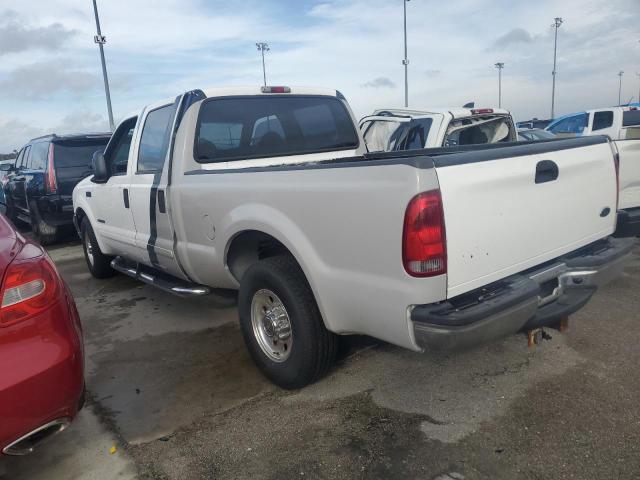 FORD F250 SUPER 2001 white  diesel 1FTNW20F81EB73953 photo #3