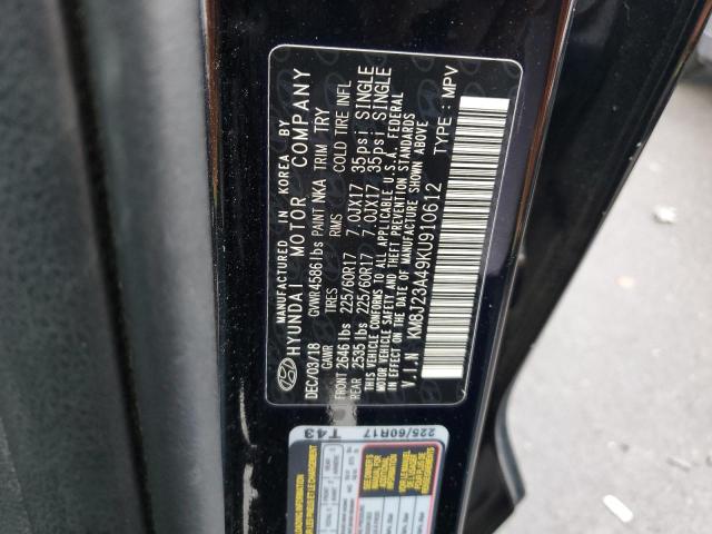 2019 HYUNDAI TUCSON SE - KM8J23A49KU910612