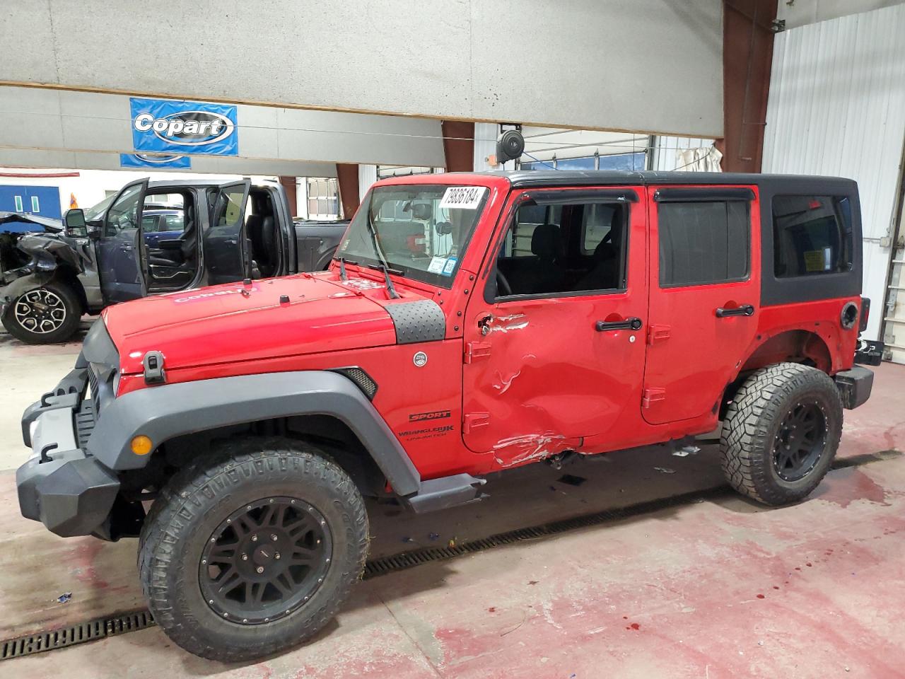 Lot #3034423756 2018 JEEP WRANGLER U