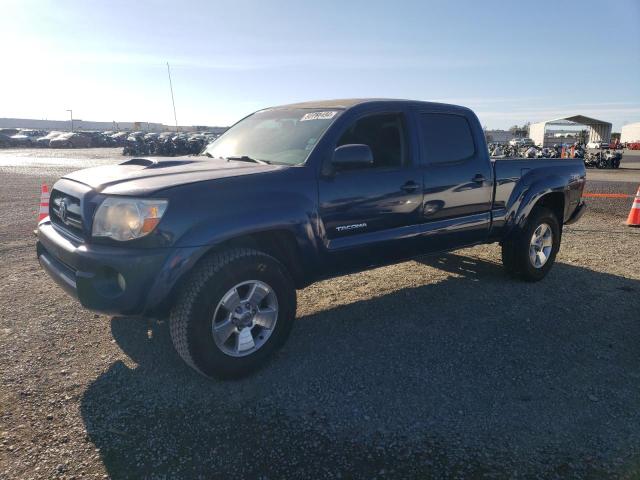 TOYOTA TACOMA DOU 2007 blue  gas 5TEKU72N37Z439380 photo #1