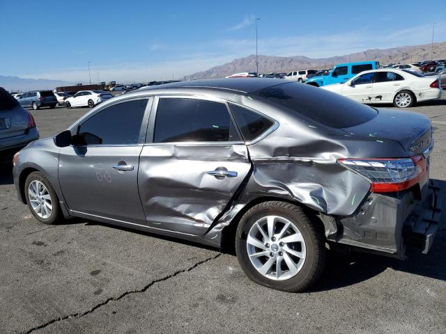 NISSAN SENTRA S 2015 gray  gas 3N1AB7AP0FY214426 photo #3