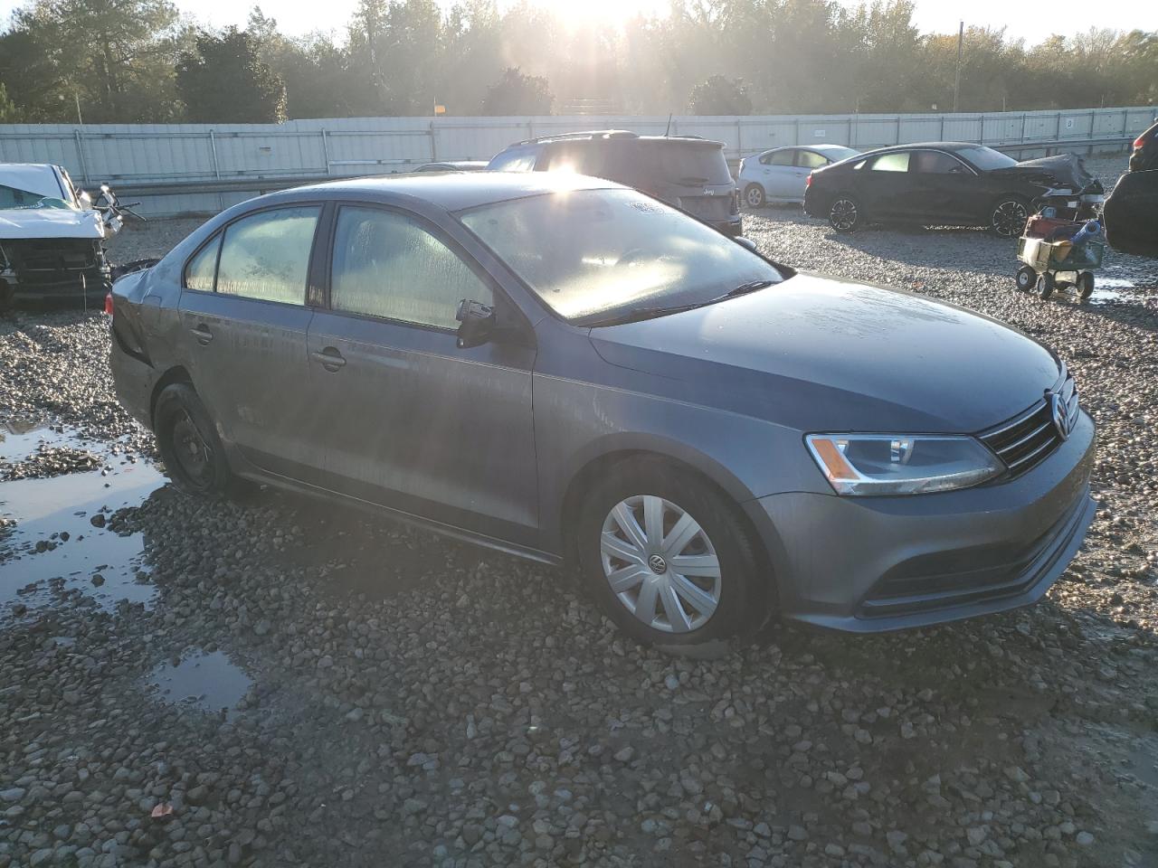 Lot #3023329237 2015 VOLKSWAGEN JETTA BASE