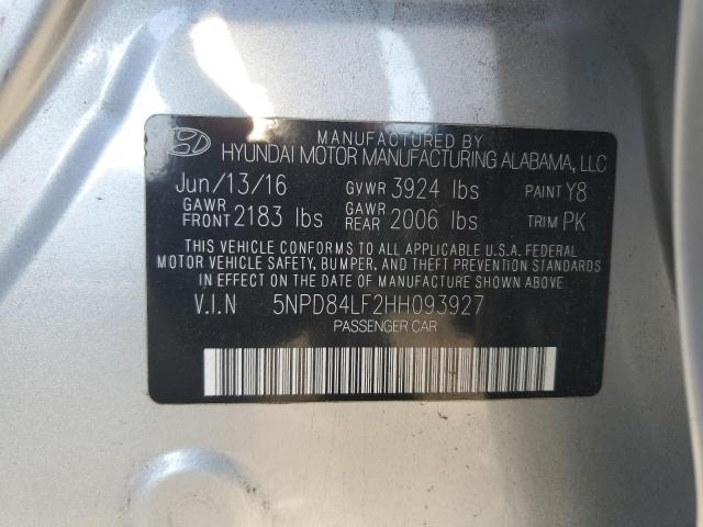 2017 HYUNDAI ELANTRA SE - 5NPD84LF2HH093927
