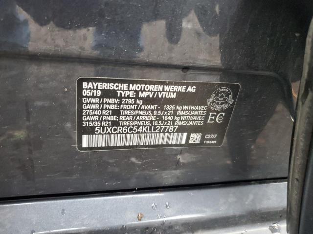 2019 BMW X5 XDRIVE4 - 5UXCR6C54KLL27787