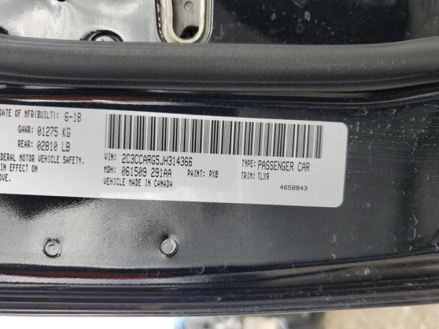 2018 CHRYSLER 300 TOURIN - 2C3CCARG5JH314366