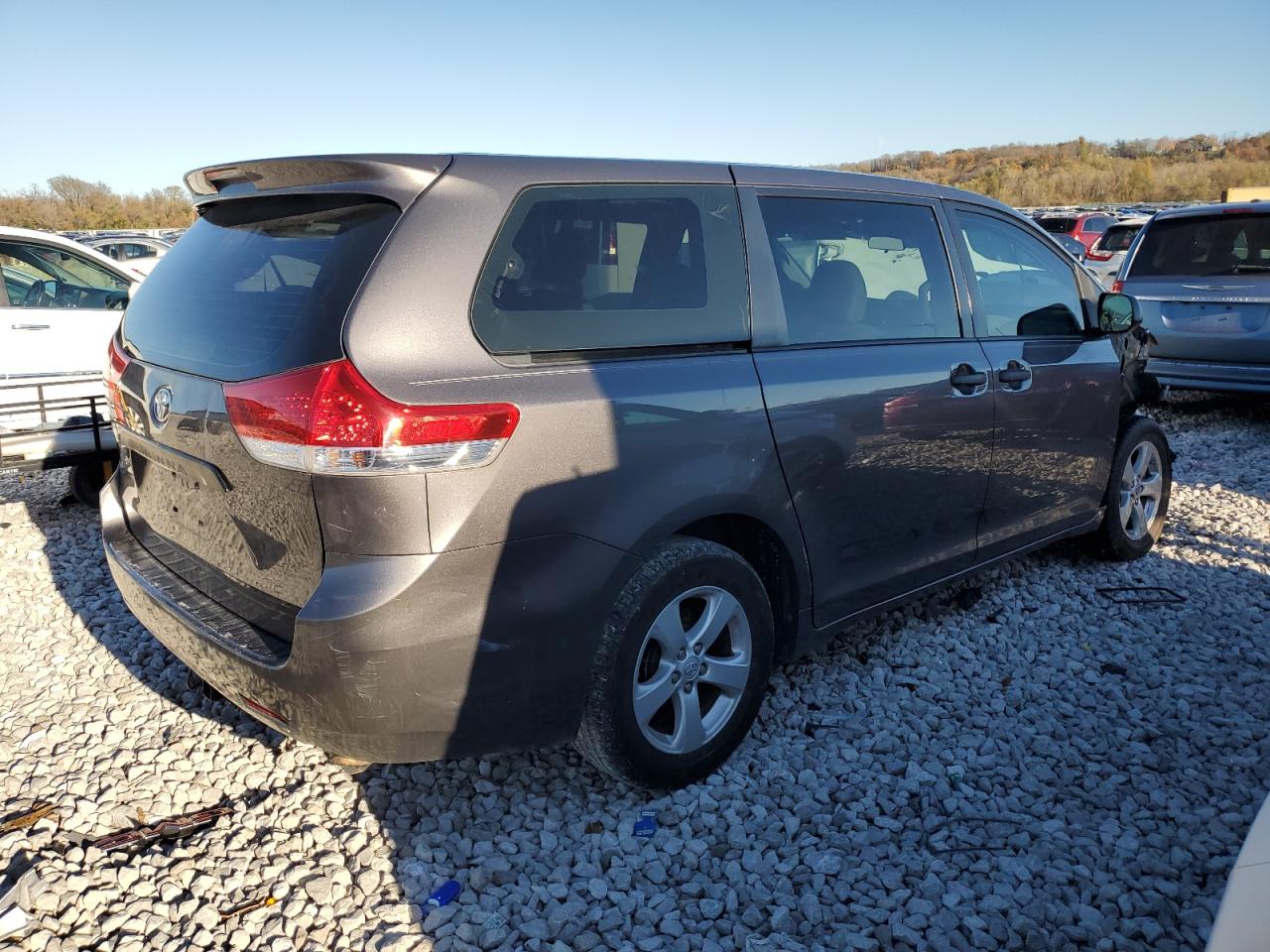 Lot #3031413702 2011 TOYOTA SIENNA BAS