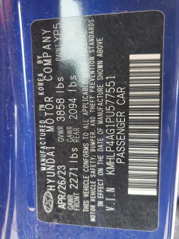 2023 HYUNDAI ELANTRA LI - KMHLP4AG1PU577551